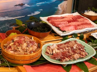 夕食バイキング